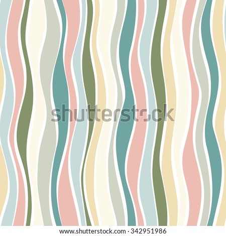 seamless multi colored background with vertical waves