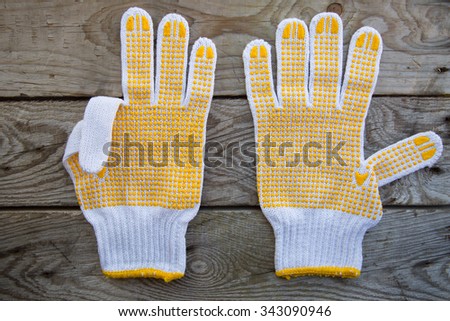 Hand sign in industry job, Industry background and safety concept, communication in the job with the team, safety first with personal protective equipment, feeling of worker