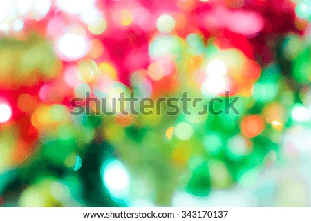 abstract circular bokeh backround of happy new year or christmas light