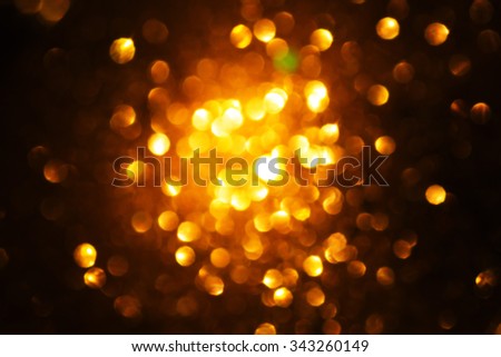 Abstract and Festive Background with Blurred Circles. De focused Blurred Lights.