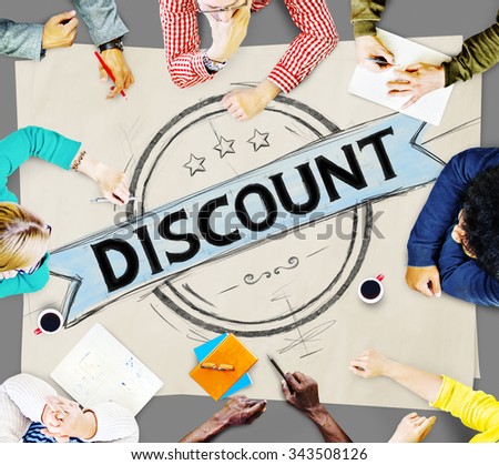 Discount Sale Promotion Cheap Price Final Rate Products Shopping Store Outlet Concept