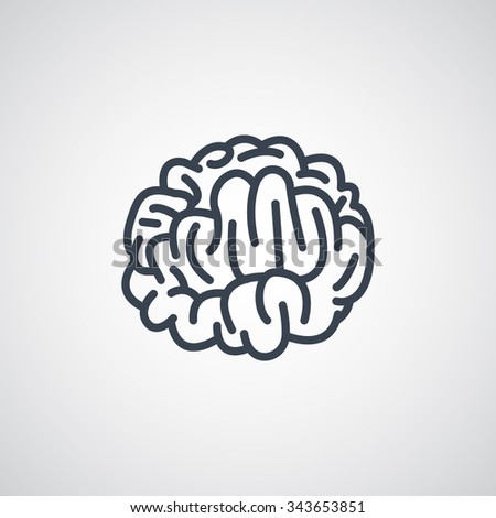 Vector Brain Icon