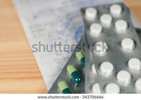 Pills and prescription