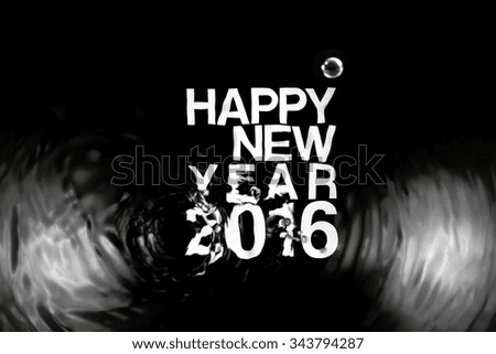 Happy New Year 2016 Background.