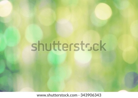 Green background beautiful bokeh / Blurry natural light  beautiful background and texture.