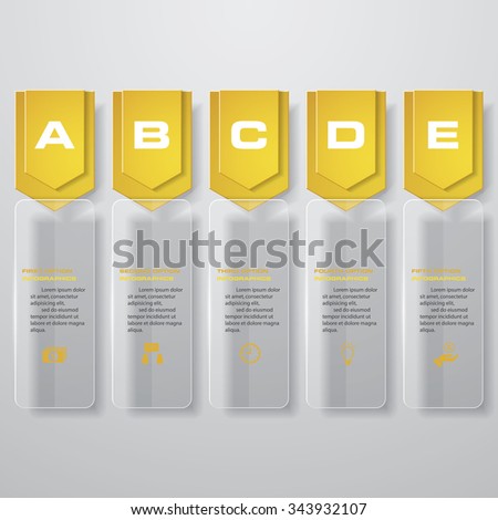Design transparency banners template/graphic or website layout. Vector.
