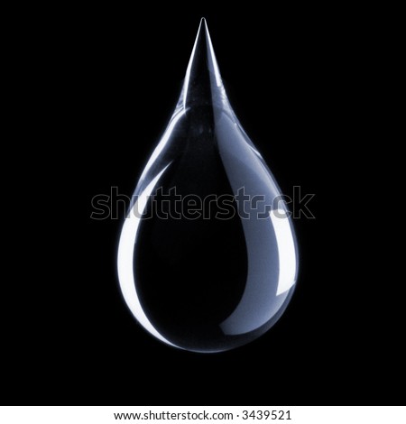 drop on black Backgrounds Royalty-Free Stock Photo #3439521