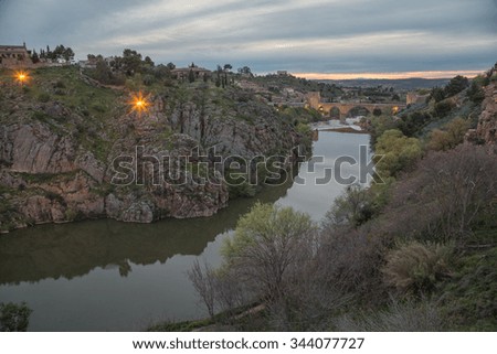 bridge in Toledo Spain