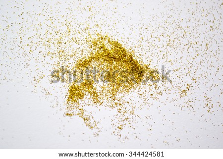  Beautiful bright background with shining gold tinsel illustration
