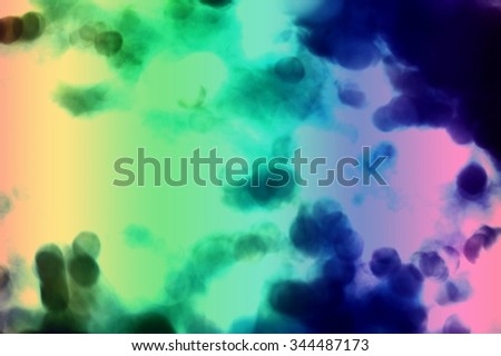 Abstract background with bokeh for science, blurry Style