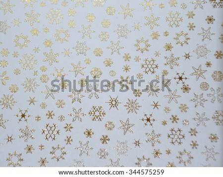 Shiny Snowflakes wallpaper