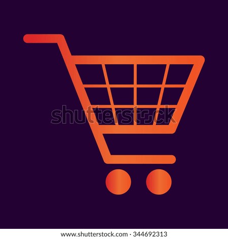 Vector shopping cart icons 