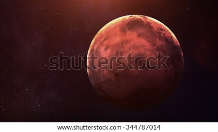 Mercury - High resolution best quality solar system planet.  This image elements furnished by NASA. Royalty-Free Stock Photo #344787014