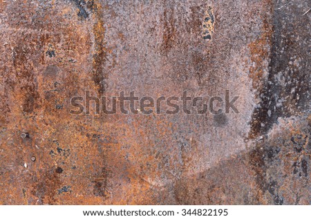 Rust metal texture background.