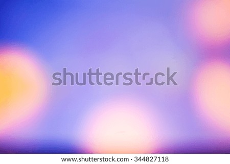 Abstract blurry bokeh background