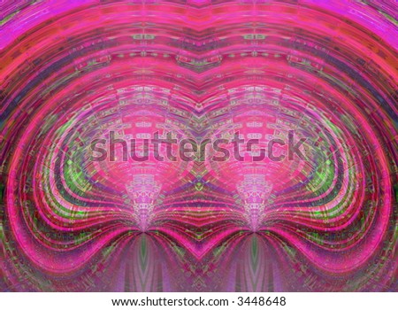 abstract background with symmetric light