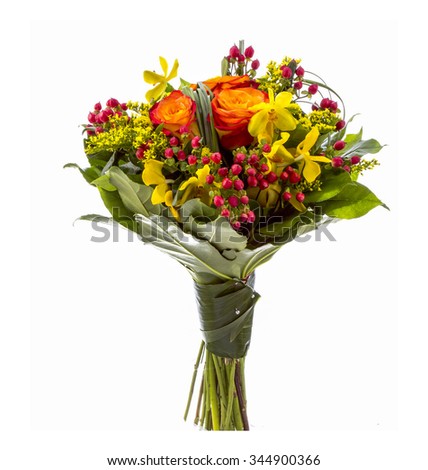 A bunch of flowers, flower arrangement