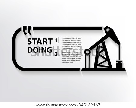 Oil industry Quotation Mark Speech Bubble,design