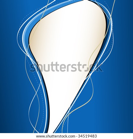 Abstract  Blue Background.