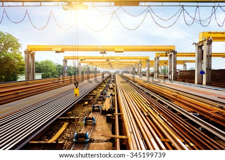 Rail manufacturing plant