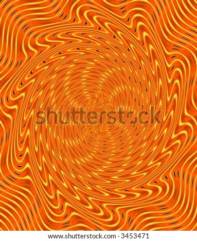 kaleidoscopic interference pattern of a laser beam reflected by a polymer film