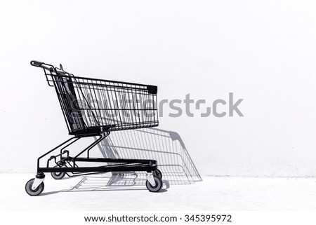 Shopping Cart isolated on white background
