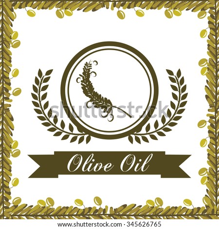 olive oil design, vector illustration eps10 graphic 
