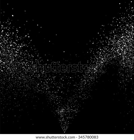 Grainy abstract  texture on a black background. Snow texture. Design element. Vector illustration,eps 10.