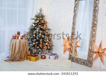 Christmas background. Royalty-Free Stock Photo #345811292