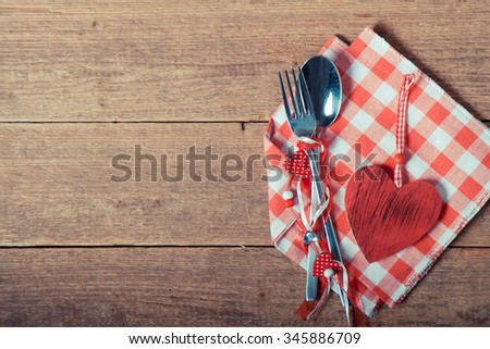
cutlery for dinner party Royalty-Free Stock Photo #345886709