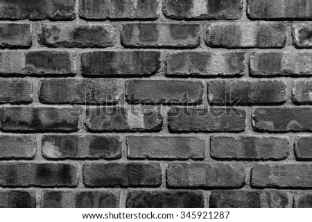 Gray brick wall texture