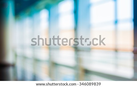 image of blur window with bokeh for background usage.