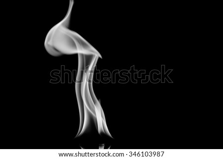 Fire Abstract, Texture Background, Black and White Tone