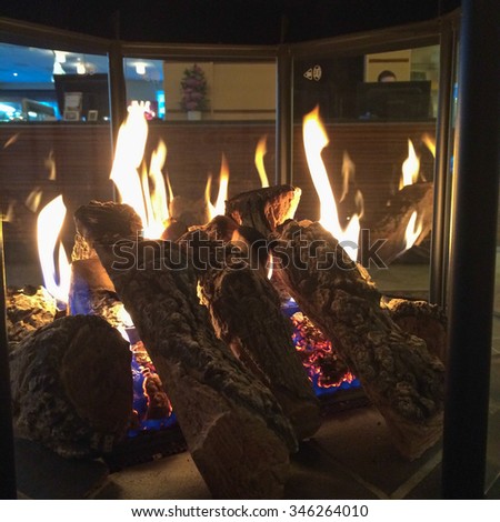 Heart warming fireplace