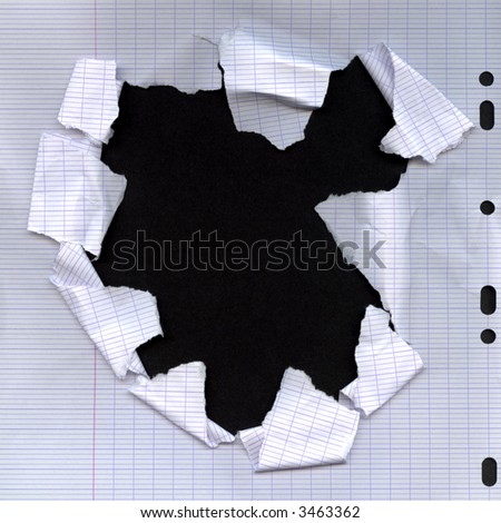 paper hole on black - others: http://www.shutterstock.com/lightboxes.mhtml?lightbox_id=499063