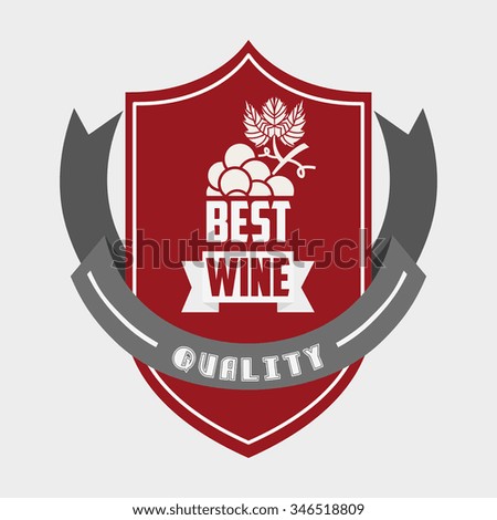 best wine design, vector illustration eps10 graphic 