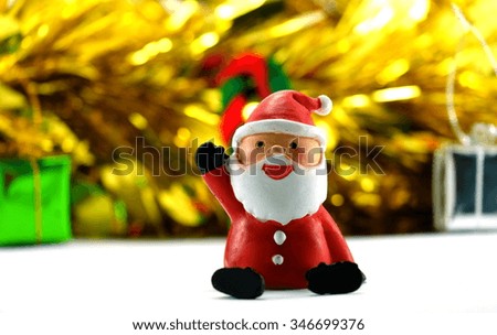 Santa doll  for Christmas and New year
