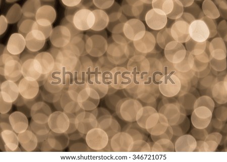 Yellow defocused bokeh abstract background