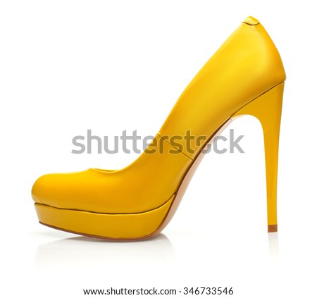 yellow Shoe side