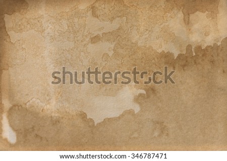 Old brown paper background. Vintage paper. Photo. Map picture. Rustic