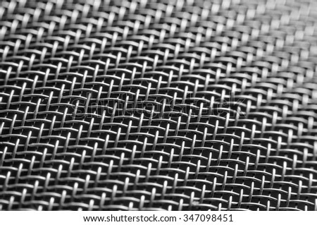 Metal mesh. Backgrounds or texture. Closeup Royalty-Free Stock Photo #347098451