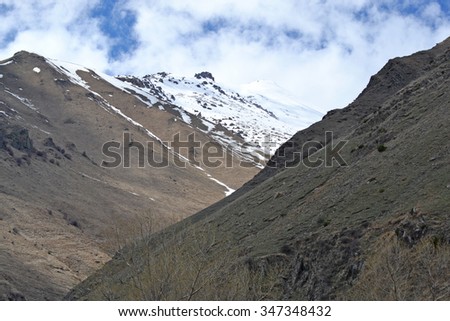 Caucasus Mountains, Georgia, Kazbegi