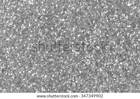 Silver glitter sparkle. Background for your design.