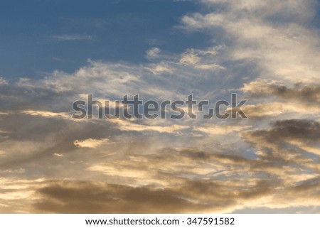 beautiful clouds dawn sun