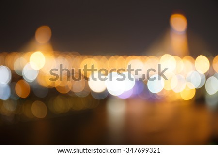 Light bokeh background, blur photo 