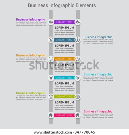 Modern business banner. Vector illustration. can be used for workflow layout, diagram, number options, step up options, web design, infographics.