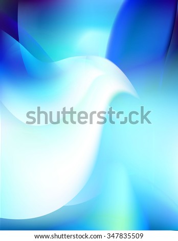 abstract blue background wave layout design