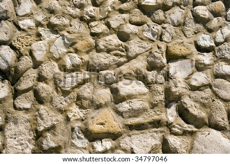 A picture of a natural browne stone background