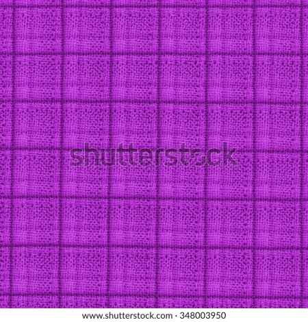 violet checkered textile texture as background