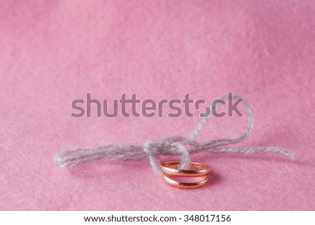 Wedding card decoration concept. Soft cozy background and copy space